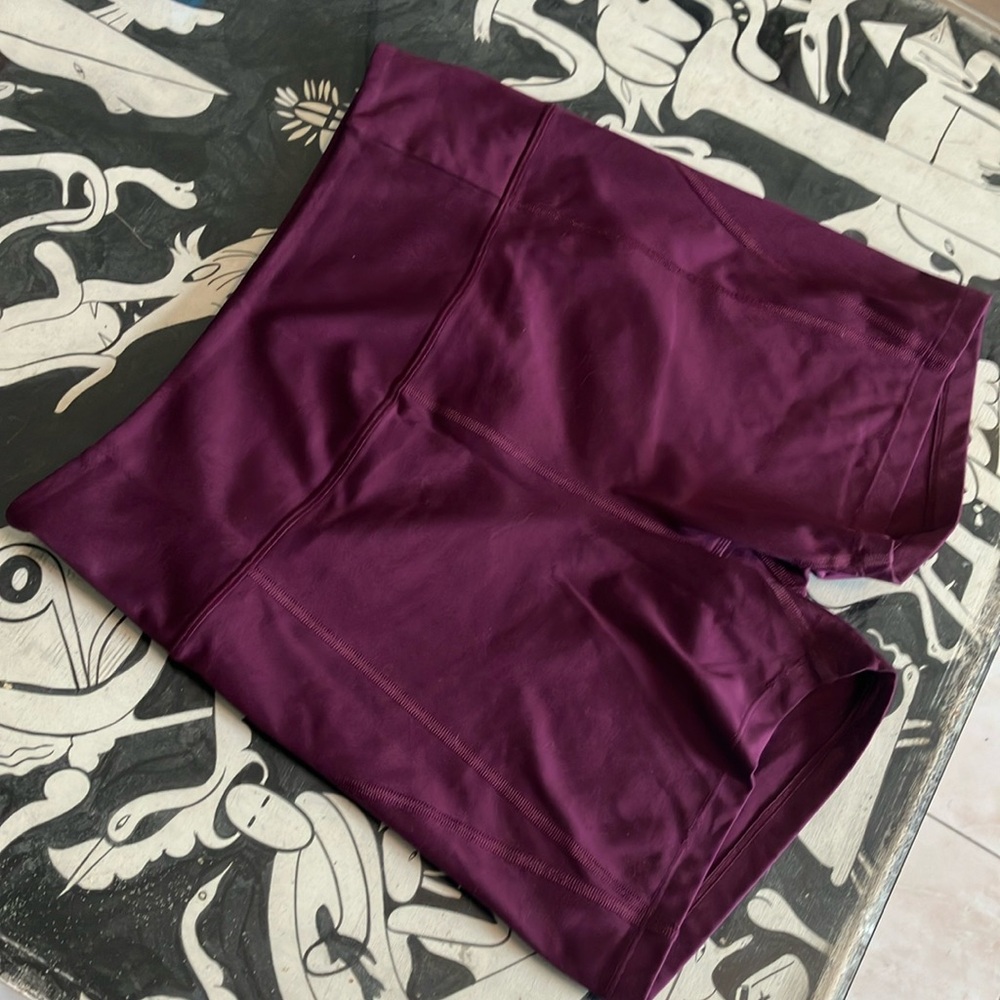 Women's Burgundy Shorts